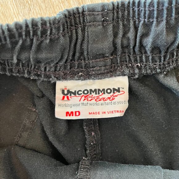 Mens Uncommon Threads Black Chef Pants - M - Picture 9 of 9